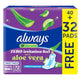 Always Maxi Thick Aloe Vera Sanitary Pads with Wings 72 pcs