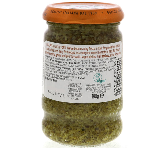 Sacla Basil Pesto 190 g