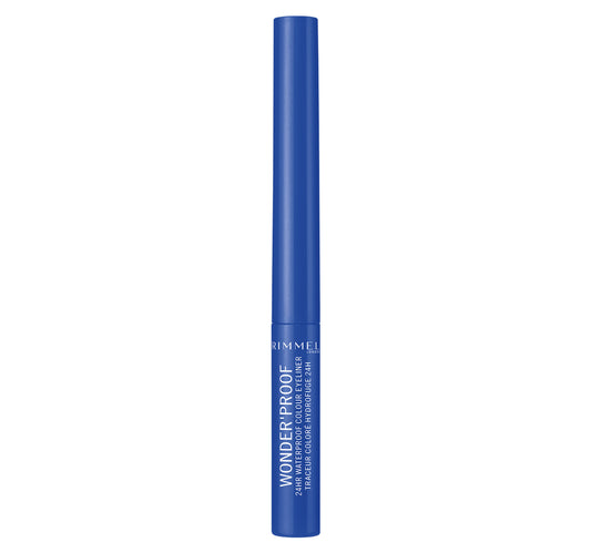 Rimmel London Wonder'Proof 24hr Waterproof Colour Eyeliner, 05 Pure Blue, 1.4 ml