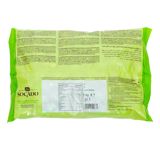 Socado Milk Chocolate Pralines With Hazelnut Cream 1 kg