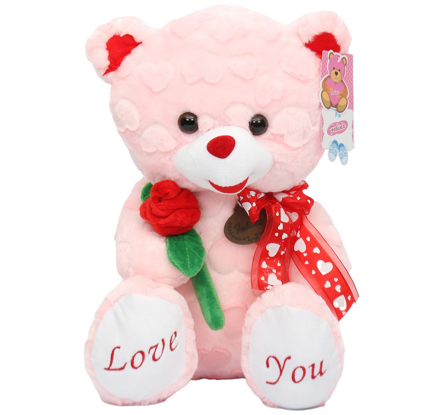 دمية دب فابيولا المحشوة 40 سم XH1866-1 متنوعة