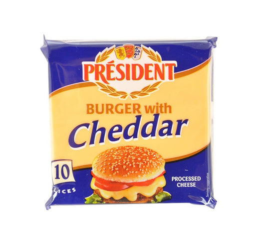 President Burger Cheddar Cheese 200 g
