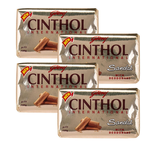 Cinthol Sandal Soap Value Pack 4 x 175 g