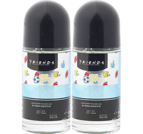Friends Sport Spartans Roll On 2 x 50 ml