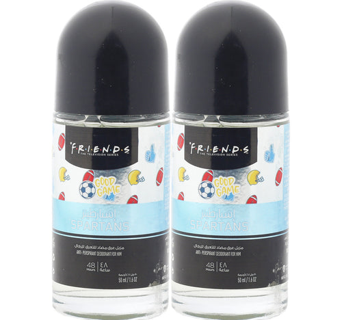 Friends Sport Spartans Roll On 2 x 50 ml