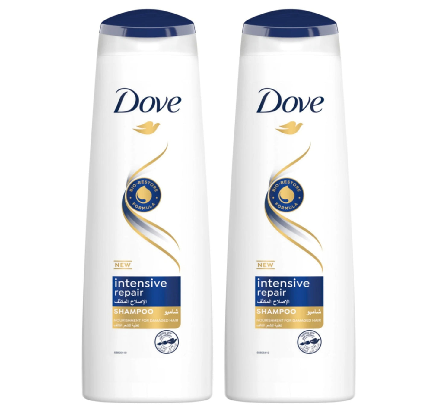 شامبو دوف المتنوع 2 × 400 مل