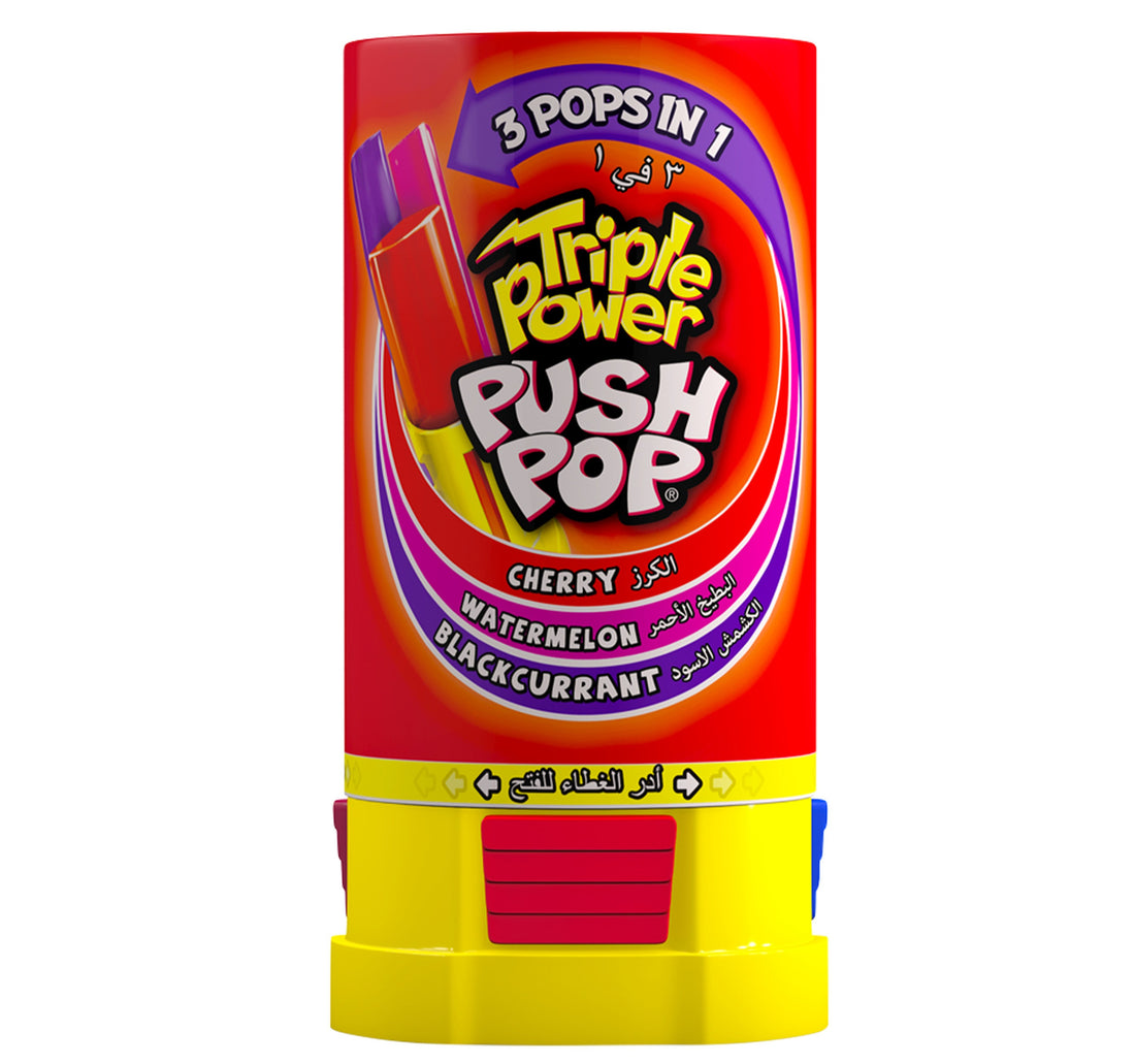 Bazooka Triple Power Push Pop 34 g