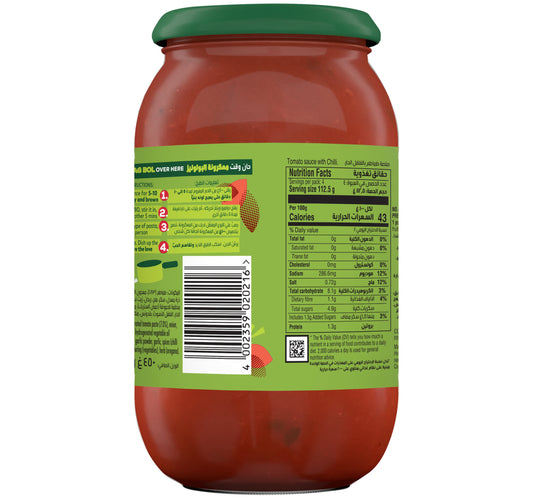 Dolmio Spicy Chilli Sauce For Bolognese 450 g