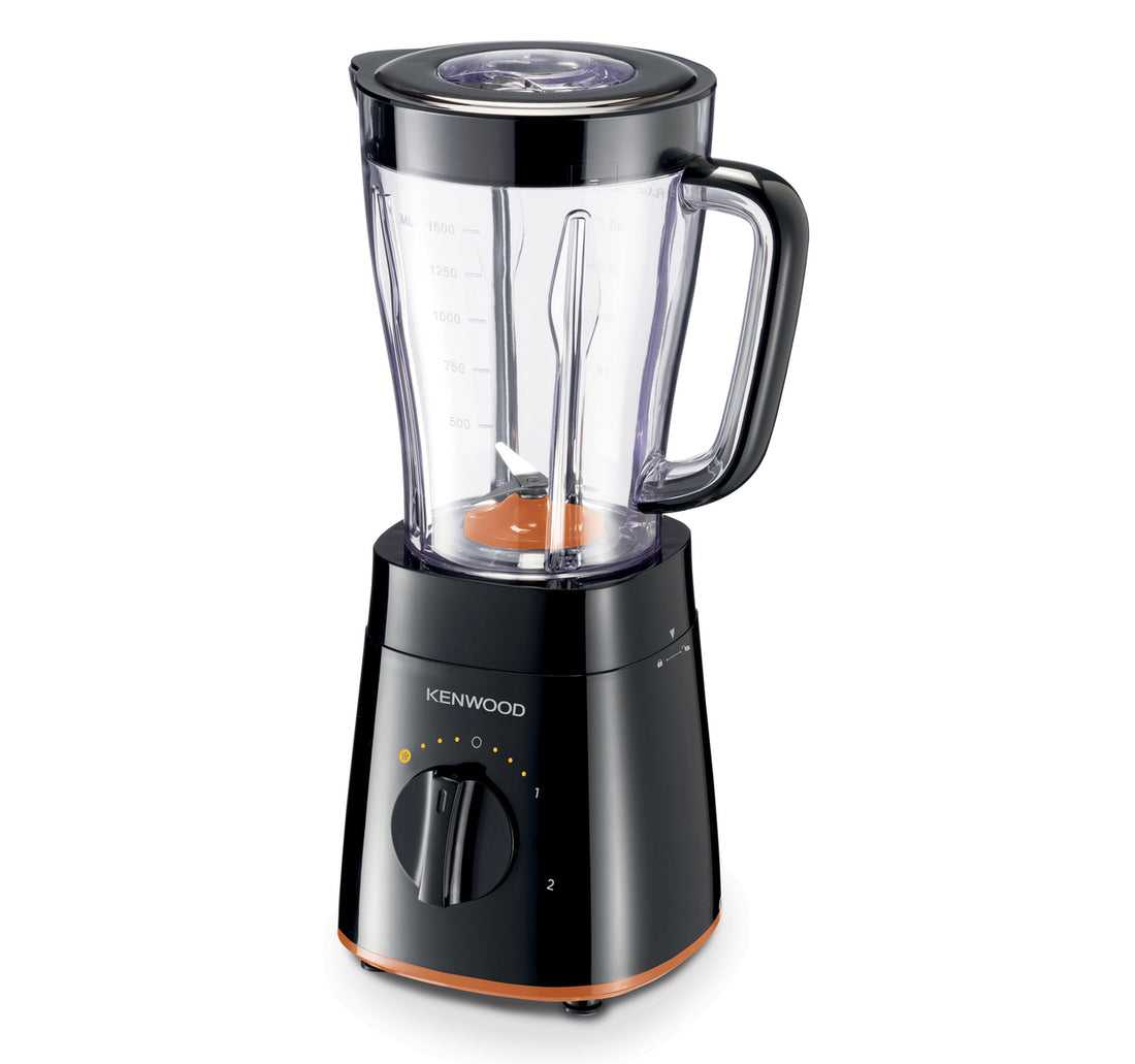 Kenwood Blender 500Watts with 2Mill, Black, 1.5Ltr, BLP15.360BK