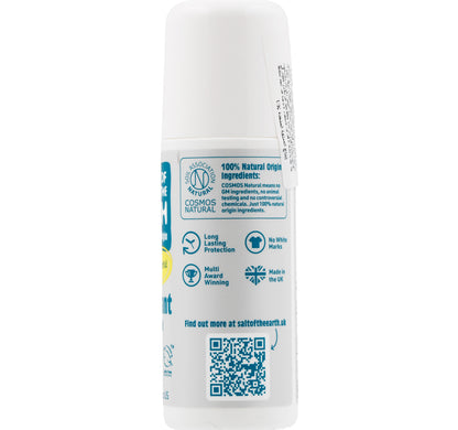 Salt Of The Earth Unscented Deodorant Roll-On 75 ml