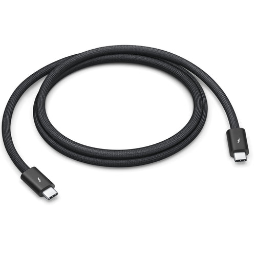 Apple Thunderbolt 4 USB-C Pro Cable, 1 m, Black, MU883ZE/A Lulu Hypermarket