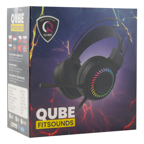 Qube Gaming Headset Fit Sounds G24028