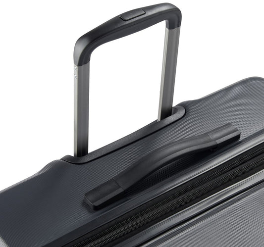 Delsey Securitech Dune 4 Double Wheels Hard Trolley, 82 cm, Black