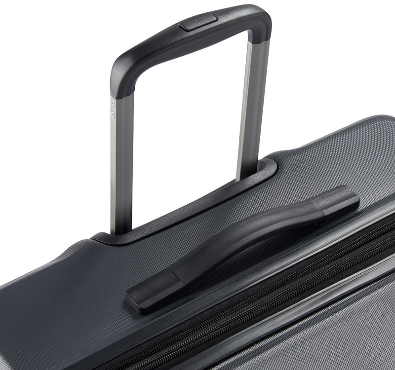 Delsey Securitech Dune 4 Double Wheels Hard Trolley, 82 cm, Black