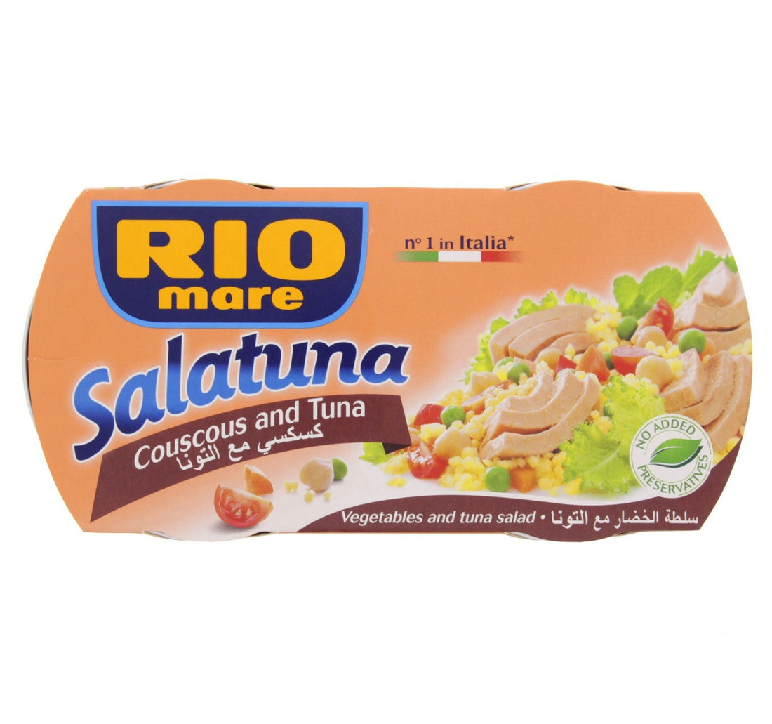 ريو ماري سالاتونا الكسكس والتونة 2 × 160 غرام