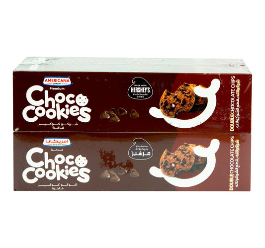 Americana Double Chocolate Chip Choco Cookies 100 g 3+1