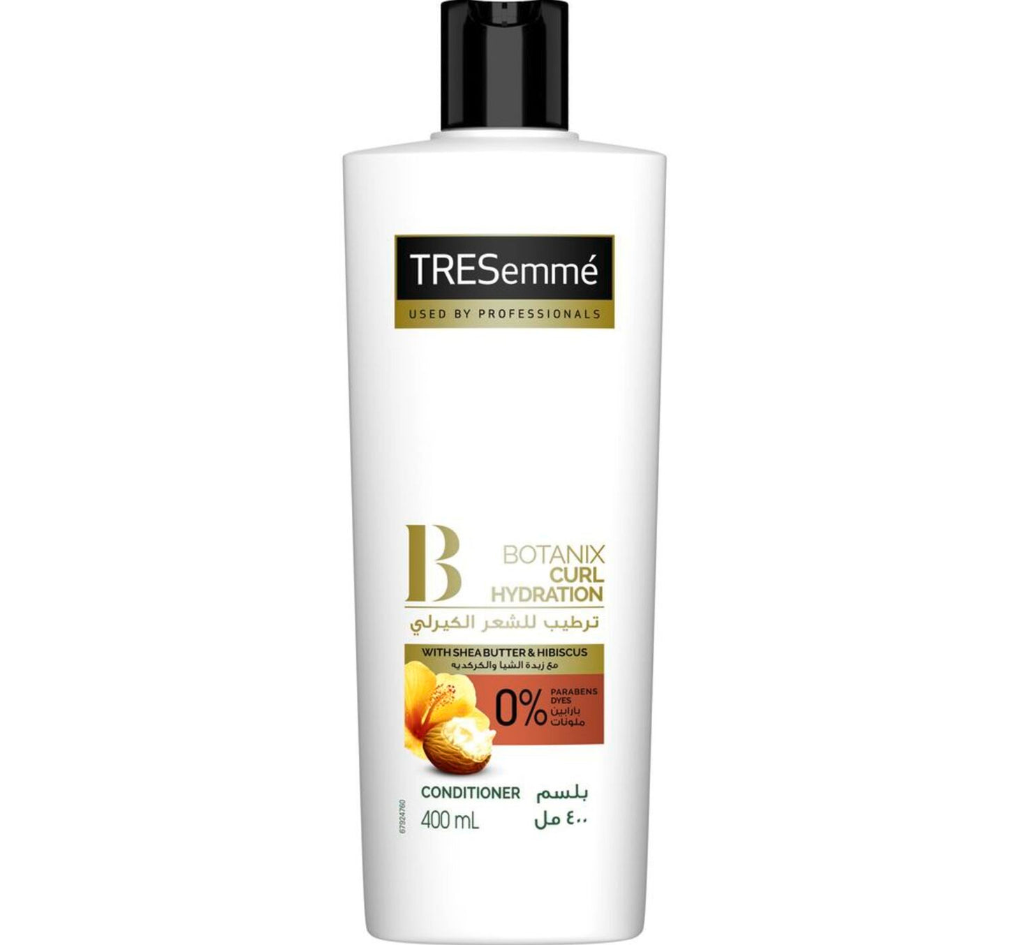 TRESemme Botanix Natural Conditioner for Curl Hydration with Shea Butter & Hibiscus 400 ml