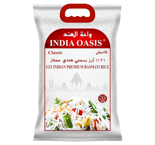India Oasis Premium Basmati Rice 5 kg