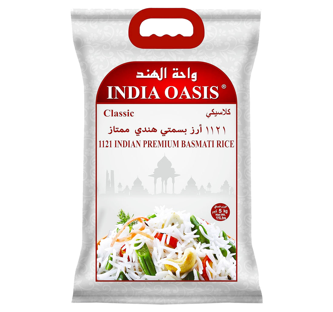 India Oasis Premium Basmati Rice 5 kg