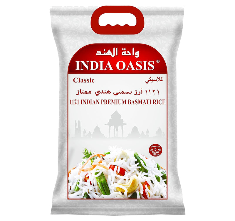 India Oasis Premium Basmati Rice 5 kg