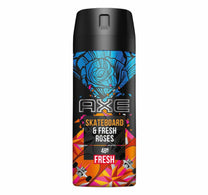 Axe Skateboard & Fresh Roses Deodorant For Men 150 ml