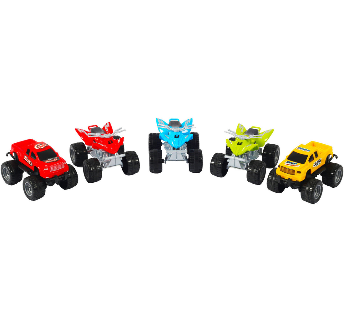 Skid Fusion Free Wheel Mini Car 5pcs M13