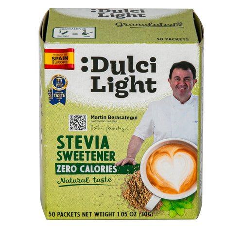 Dulci Light Zero Calories Stevia Sweetener 50pcs 30 g