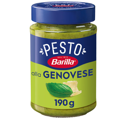 Barilla Pesto Genovese Pasta Sauce With Fresh Italian Basil 190 g