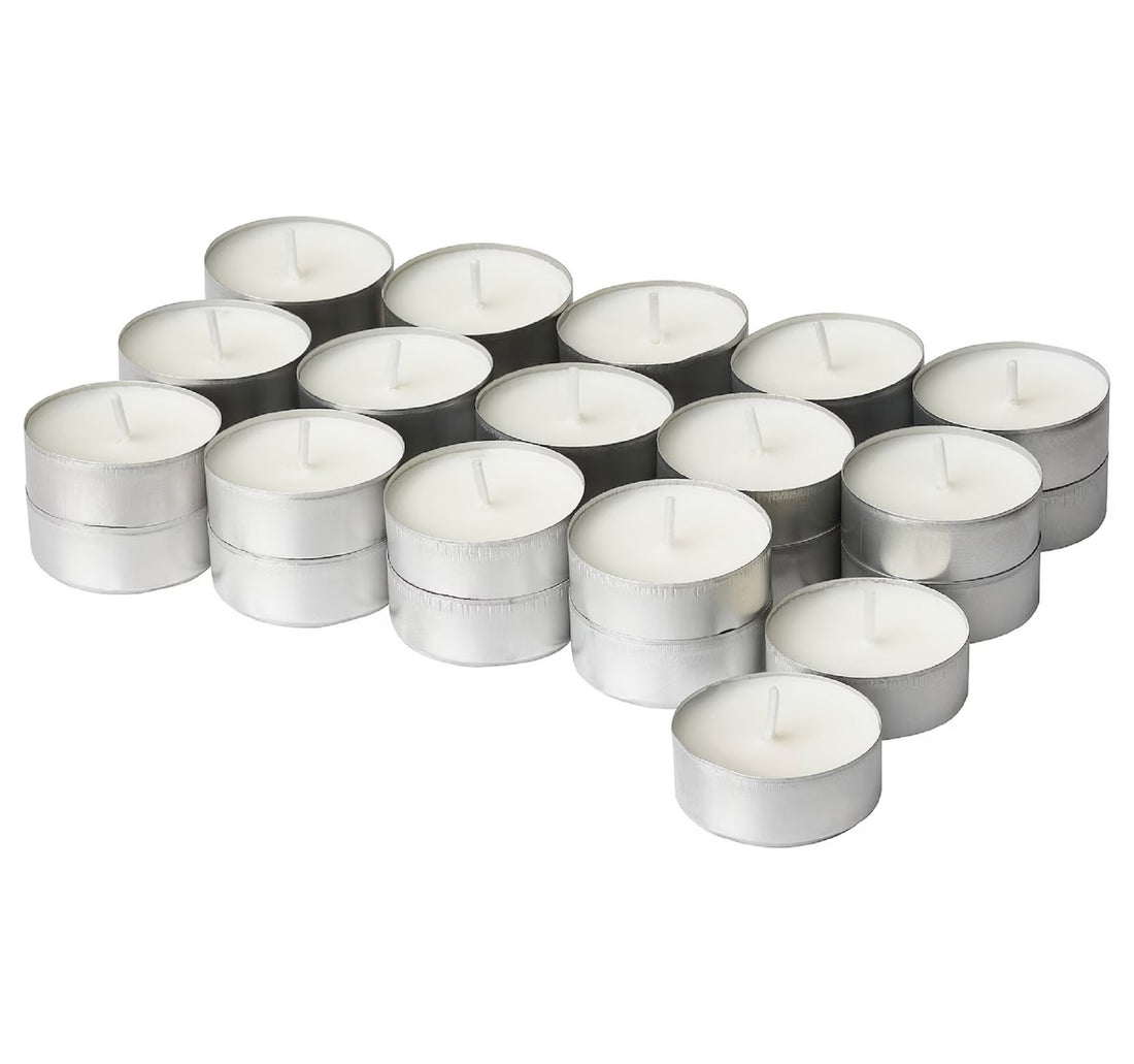 Maple Leaf Tealight Candle Set 100pcs