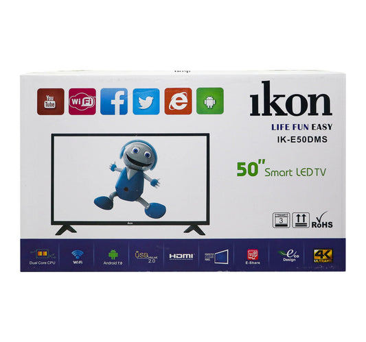 Ikon LED 4K Smart TV IK-E50DMS 50"