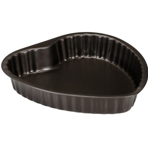 Guardini Heart Shape Tin, 25 x 25 cm, Black, 85800