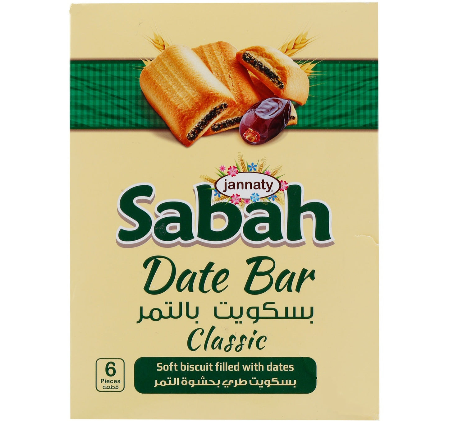 Jannaty Sabah Date Bar Classic 336 g