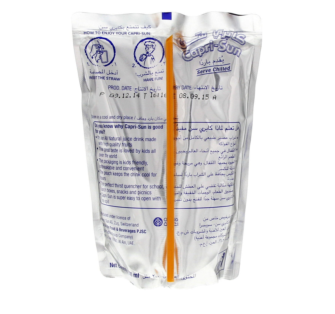 Capri-Sun Mixed Fruit Drink 200 ml