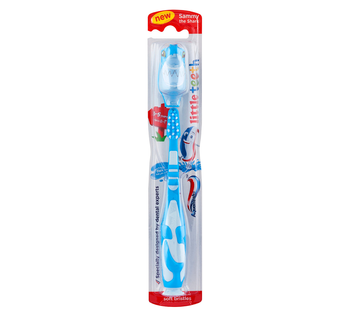 AquafreshLittle Teeth Soft Toothbrush Assorted Colour 1 pc