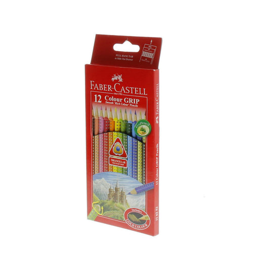 Faber Castell Grip Color Pencil 12 Pieces