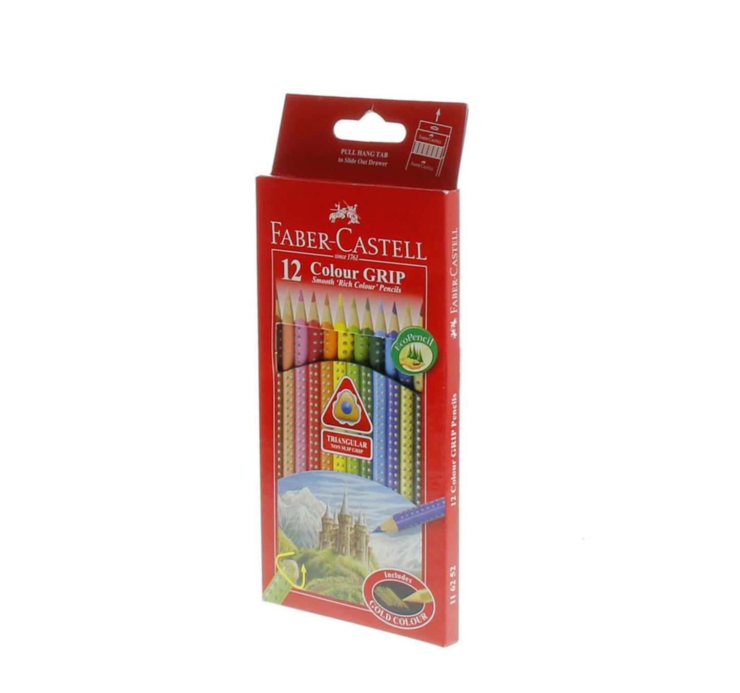 Faber Castell Grip Color Pencil 12 Pieces