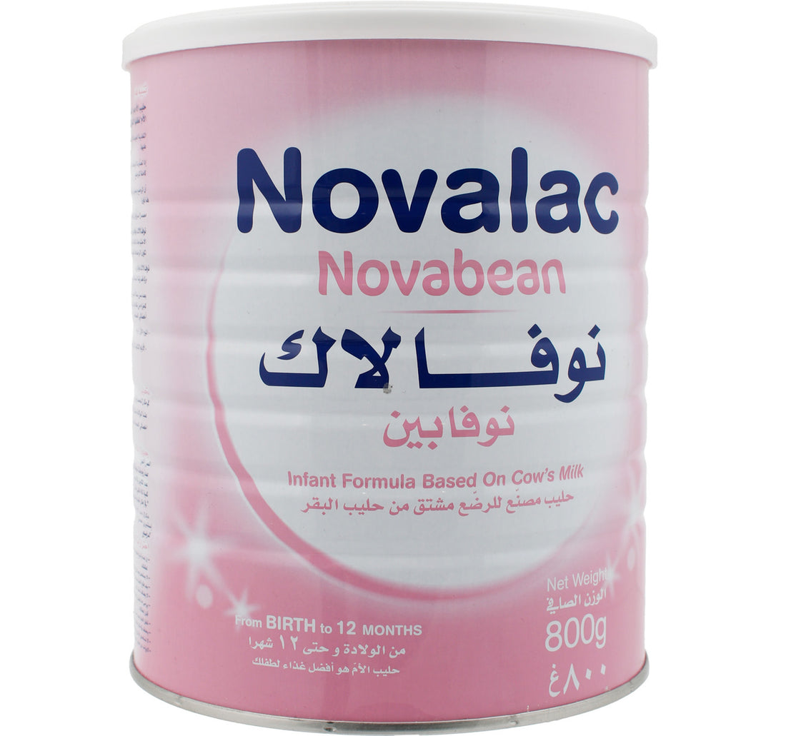 Novalac Novabean Baby Milk Powder, From 0 -12 Months 800 g