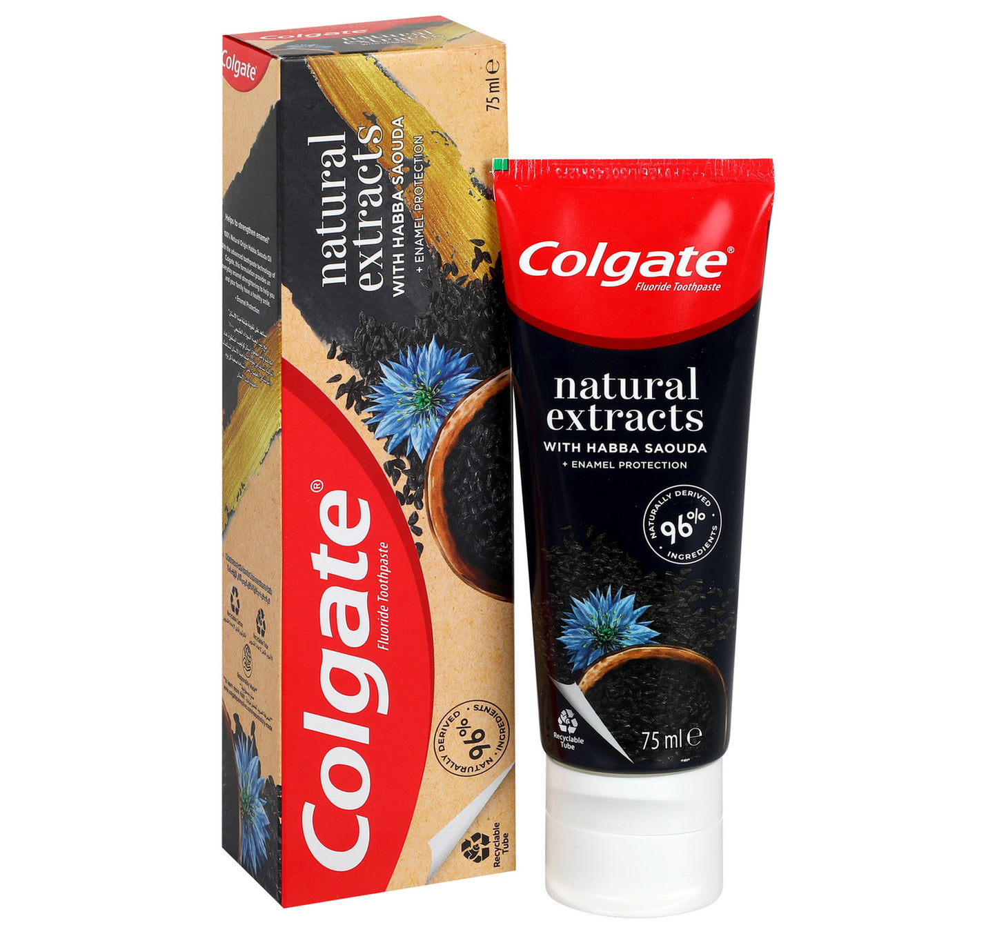 Colgate Natural Extracts with Habba Saouda Fluoride Toothpaste 75 ml