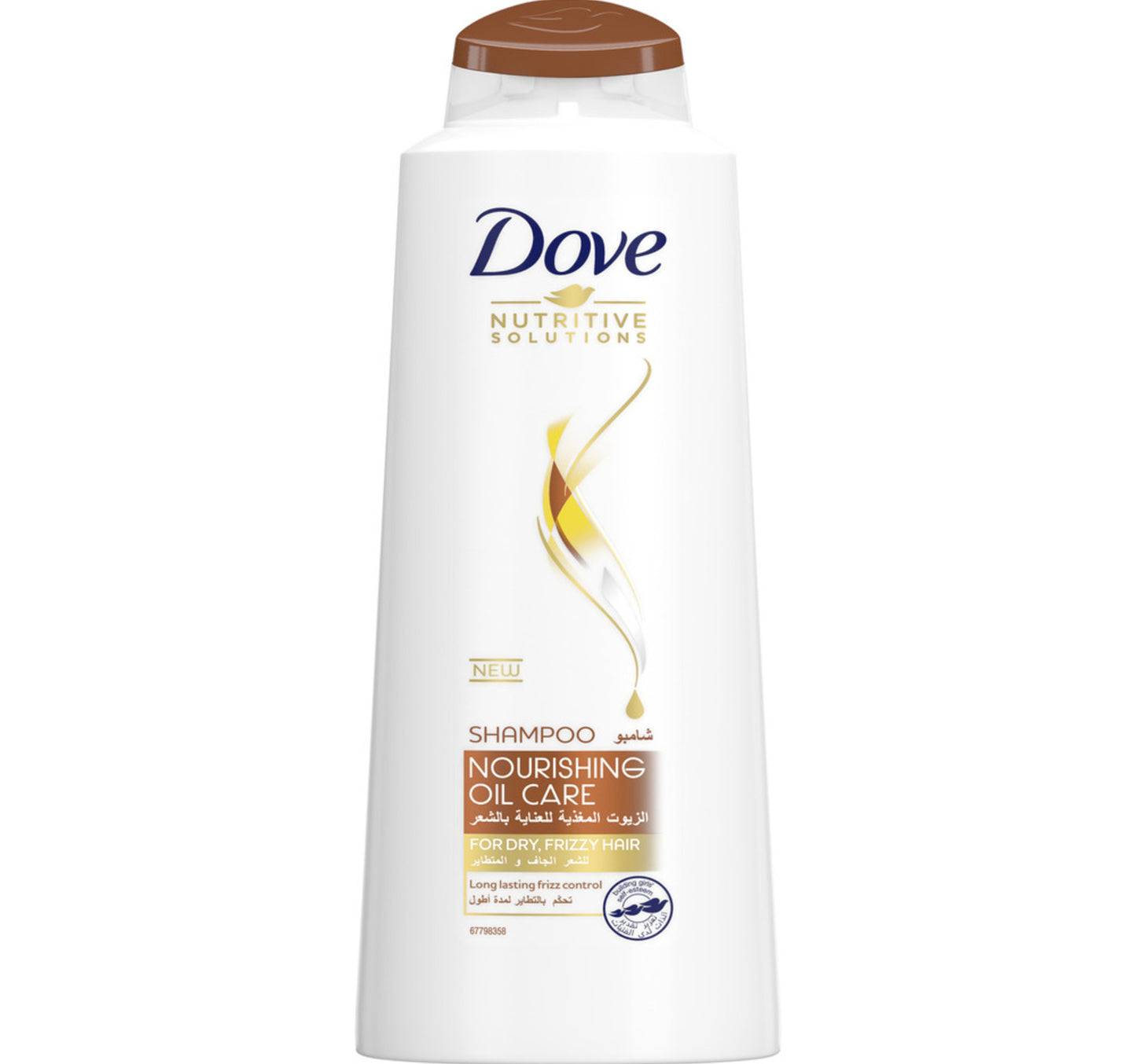 Dove Nourishing Oil Shampoo 600 ml