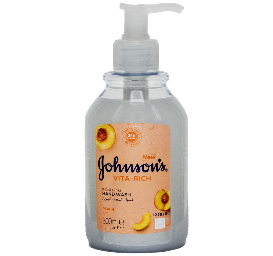 Johnson's Vita-Rich Peach Indulging Hand Wash 300 ml