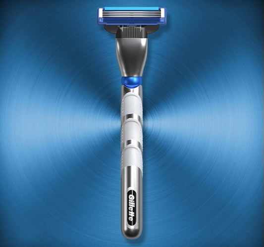 Gillette Mach3 Turbo 3D Razor 1 Handle + 2 Blades