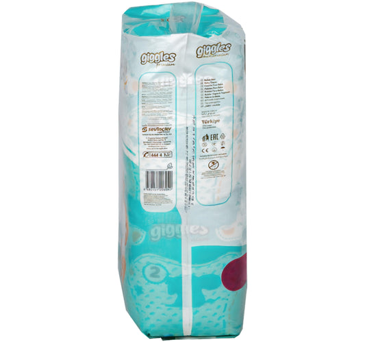 Giggles Premium Baby Diaper Mini Size 2 3-6 kg 70pcs