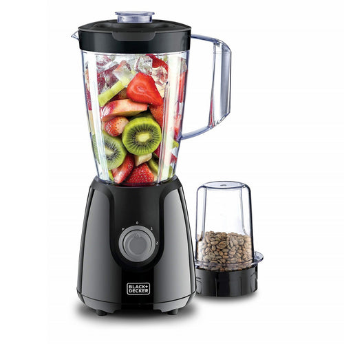 Black+Decker 400W Blender With Grinder Mill BX4130-B5