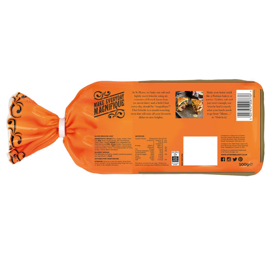 St. Pierre Sliced Brioche Loaf 500 g