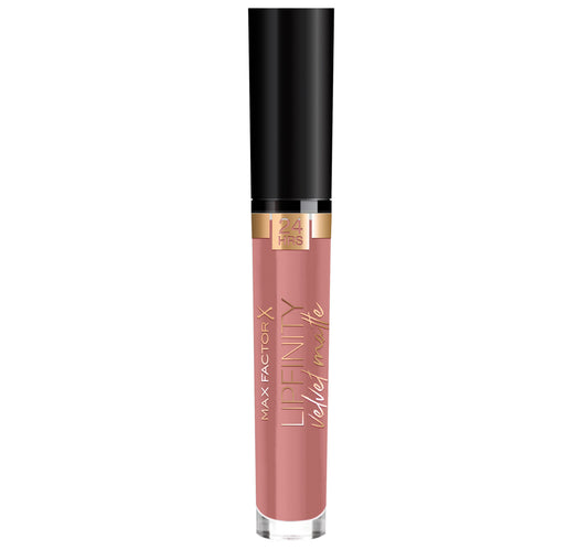 Max Factor Lipfinity Velvet Matte Liquid Lipstick, 035 Elegant Brown, 3.5 ml