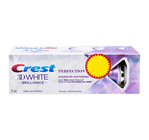 Crest Toothpaste 3D White Brilliance Perfection 75 ml