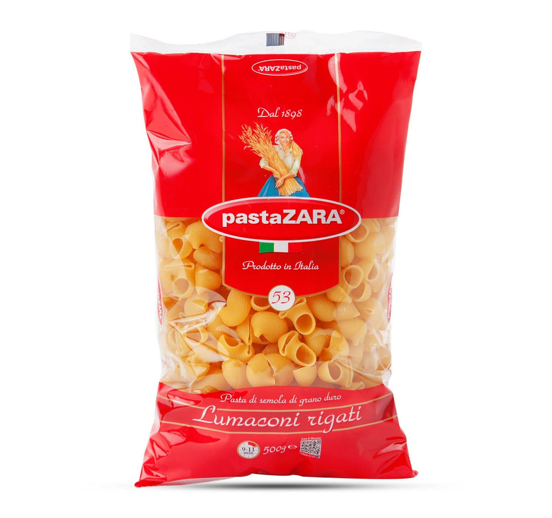 Pasta Zara Lumaconi Rigati Macaroni No.53 500 g