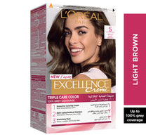 L'Oreal Paris Excellence Cream Color 5 Light Brown 1 pkt
