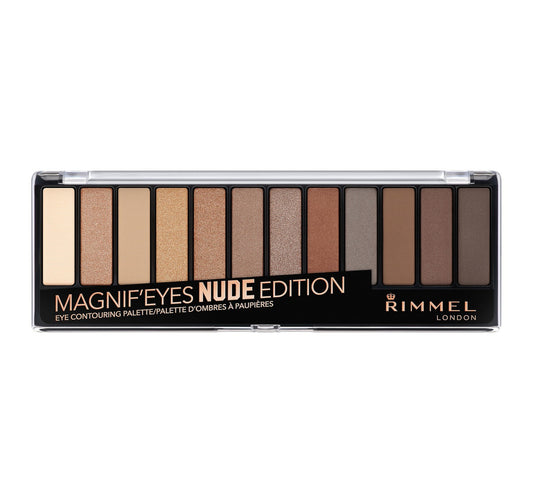 Rimmel London Magnif'Eyes Eye Contouring Palette- Nude Edition 1pc