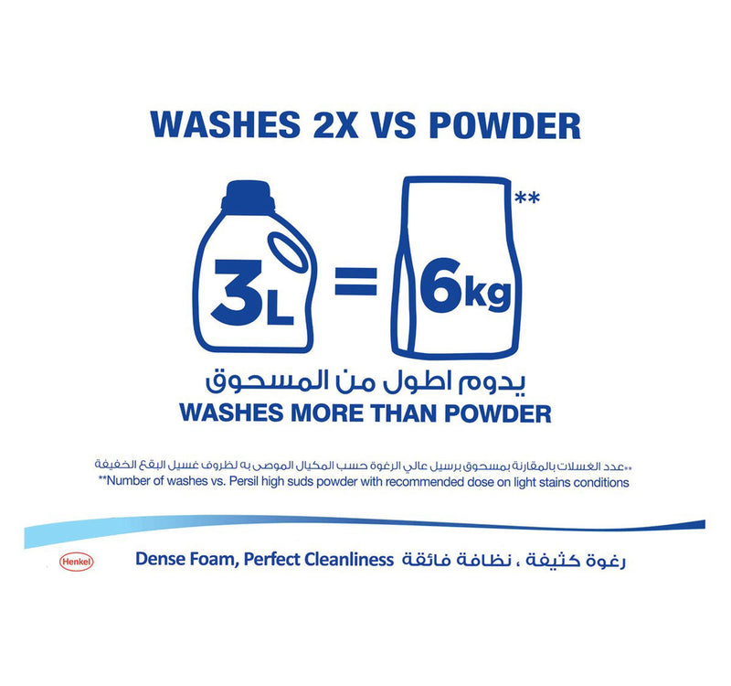 Persil Powder Laundry Detergent For Top Loading Washing Machines 3 kg